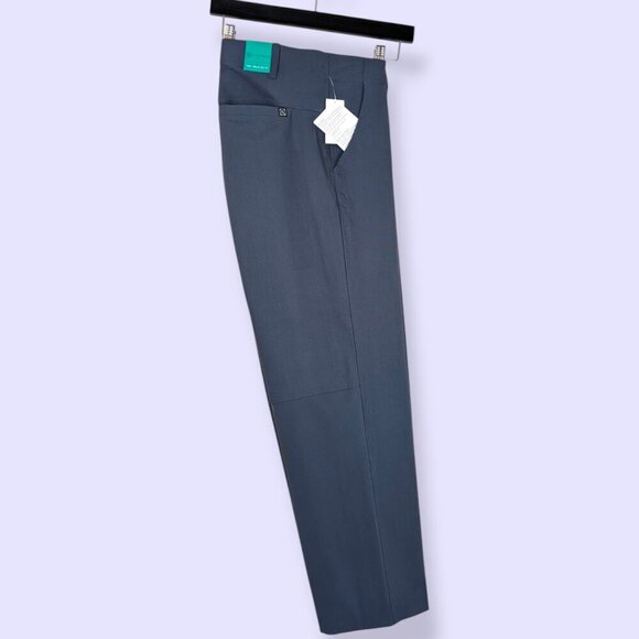 Cloudveil Dark Blue Flat Front Pants - Picture 3 of 10
